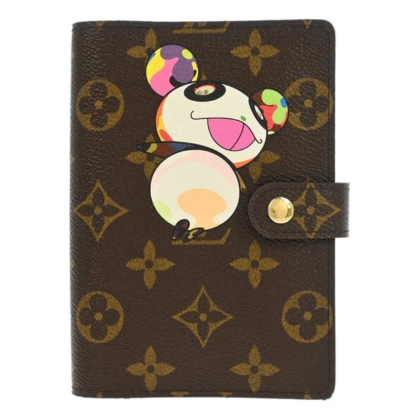 Louis Vuitton Monogram Panda Agenda PM Note Book Cover - Picture 1 of 7